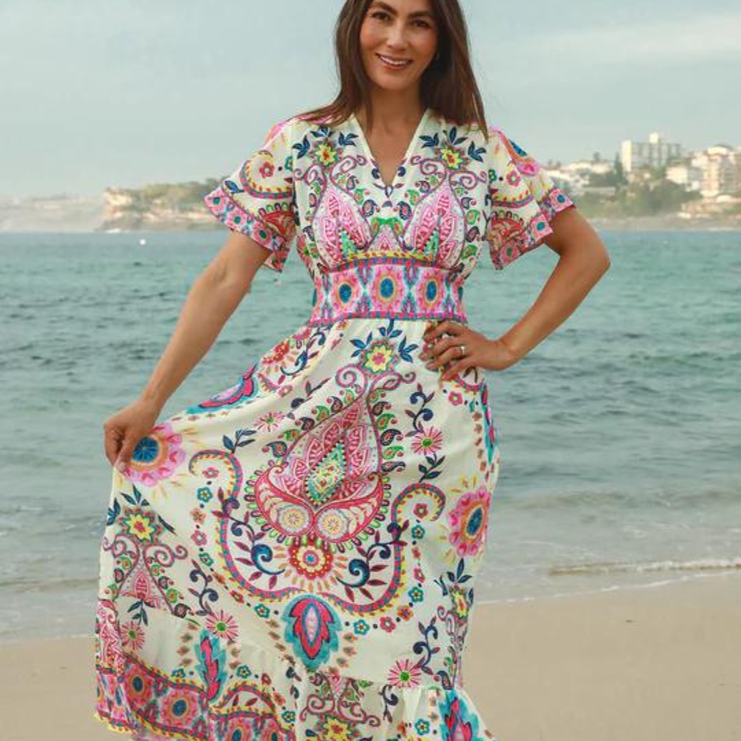 Long Mediterranean Dress
